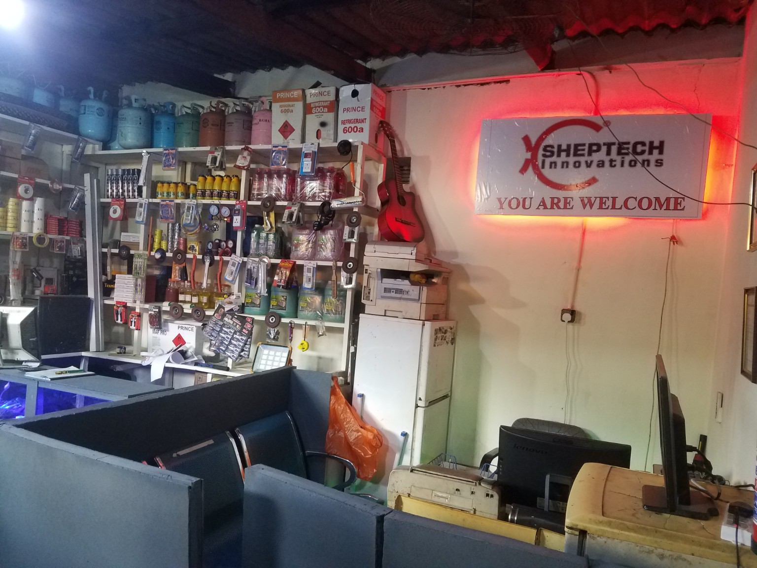 Inside ShepTech Innovations store