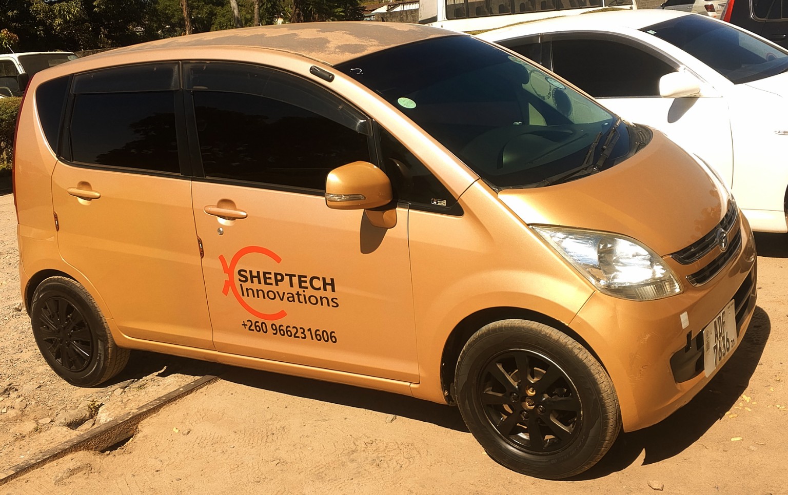ShepTech Innovations branded service vehicle